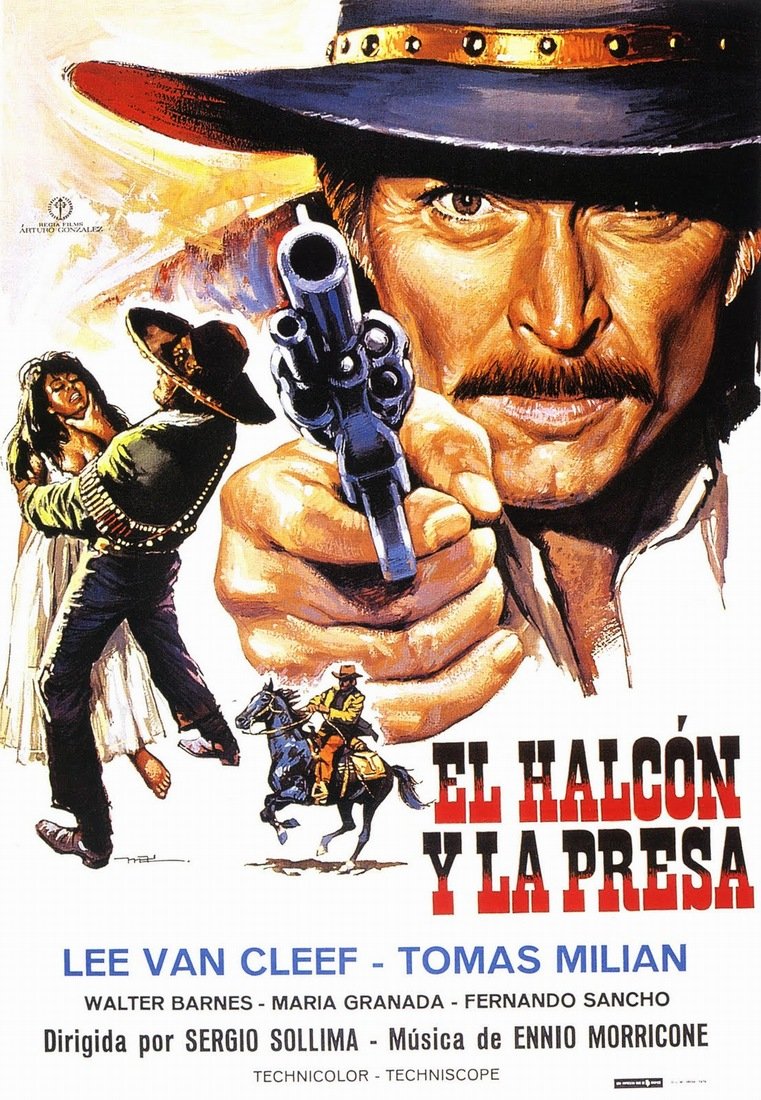 El halcón y la presa